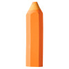 Pencil Shaped Erasers Orange